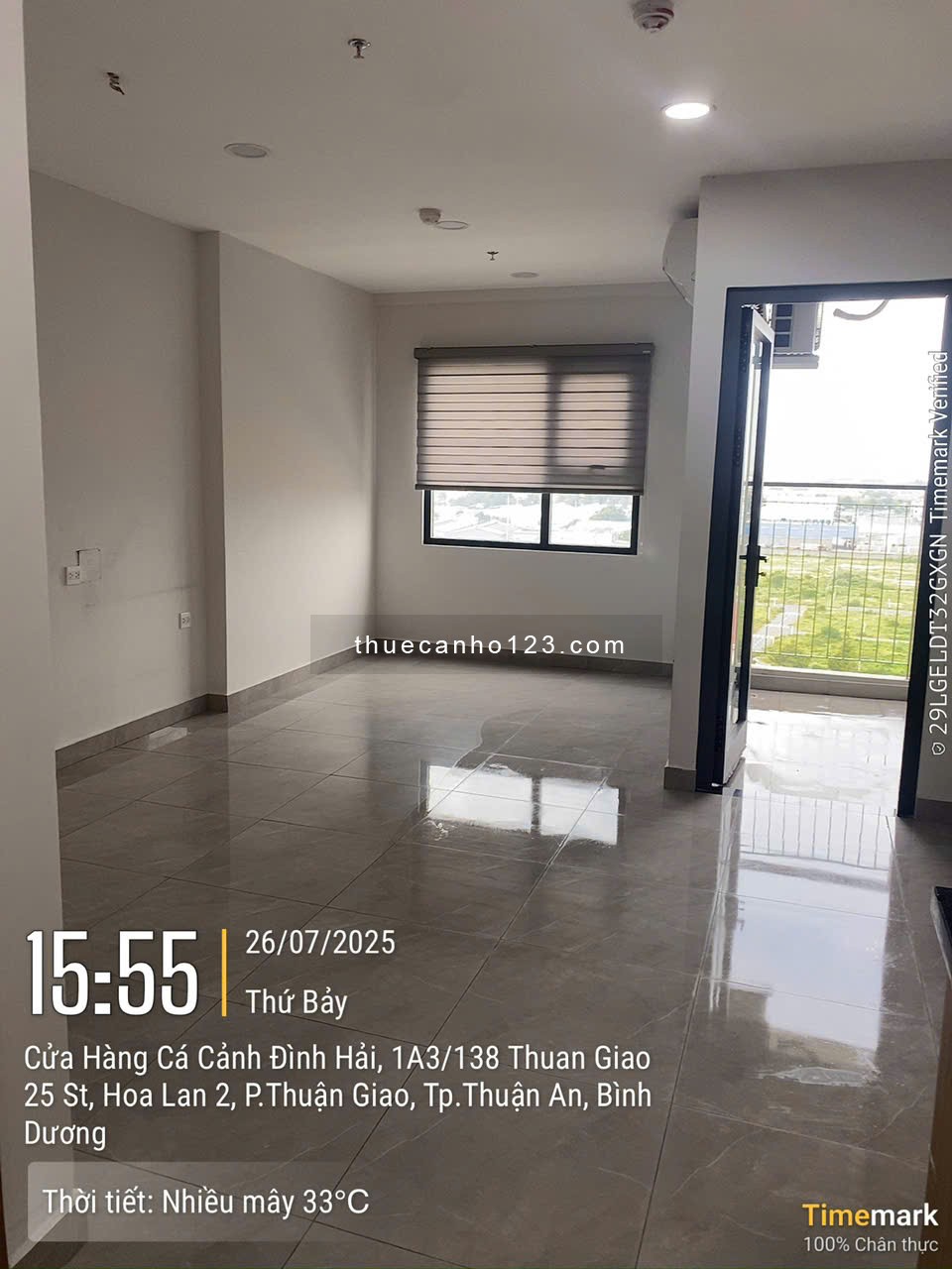 Chính chủ cho thuê căn hộ Legacy Central DT 33m², 1PN, có rèm, NTCB, chỉ 3.3 triệu/tháng - Ảnh 3