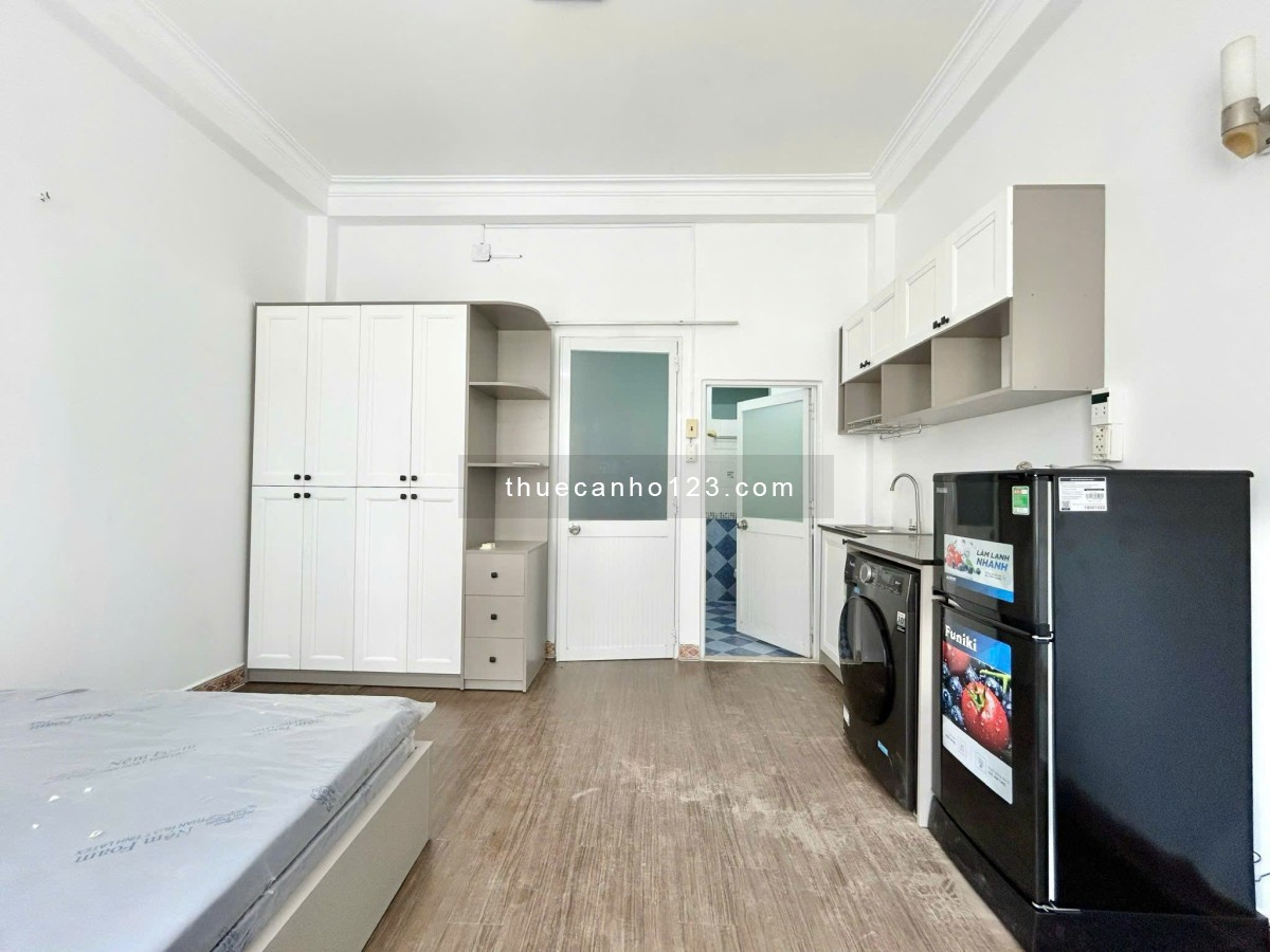 Cho thuê căn hộ Nguyễn Hữu Cảnh DT 42m², có cửa sổ thoáng, đủ nội thất, giá chỉ 6,7 triệu - Ảnh 5