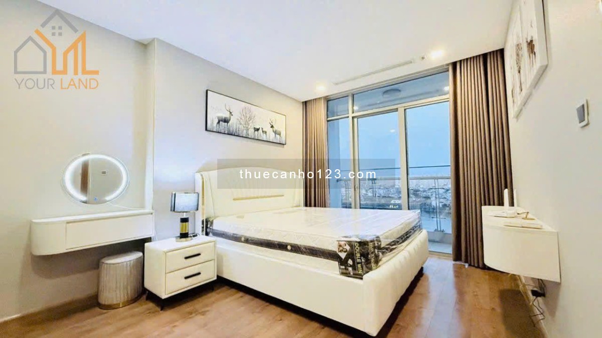 Cho thuê căn hộ Vinhomes Central Park 4PN, DT 188m², tòa Park 2, view sông, giá chỉ 80 triệu/tháng - Ảnh 2