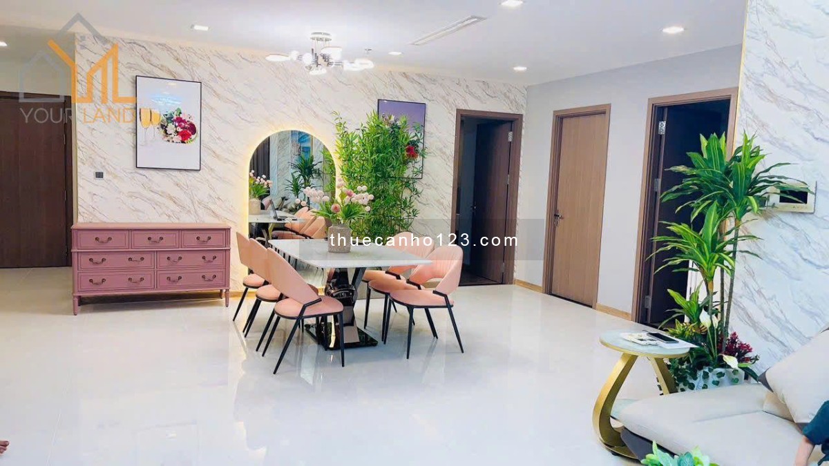 Cho thuê căn hộ Vinhomes Central Park 4PN, DT 188m², tòa Park 2, view sông, giá chỉ 80 triệu/tháng - Ảnh 5