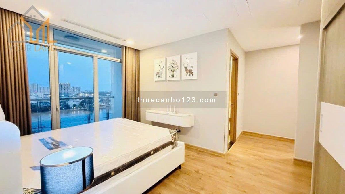 Cho thuê căn hộ Vinhomes Central Park 4PN, DT 188m², tòa Park 2, view sông, giá chỉ 80 triệu/tháng - Ảnh 9