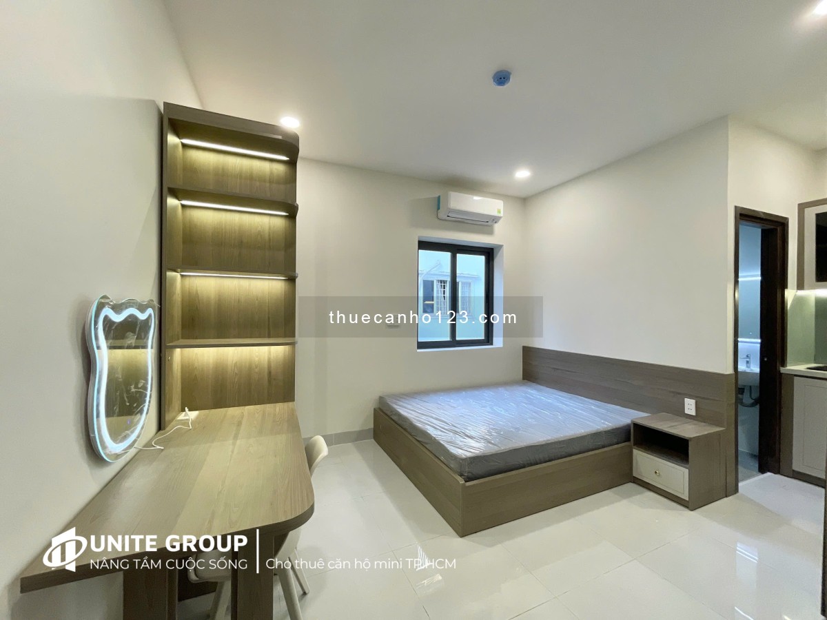 Cho thuê căn hộ Studio tại Điện Biên Phủ DT 35m², FULL nội thất hiện đại, giá chỉ 10 triệu/tháng - Ảnh 4