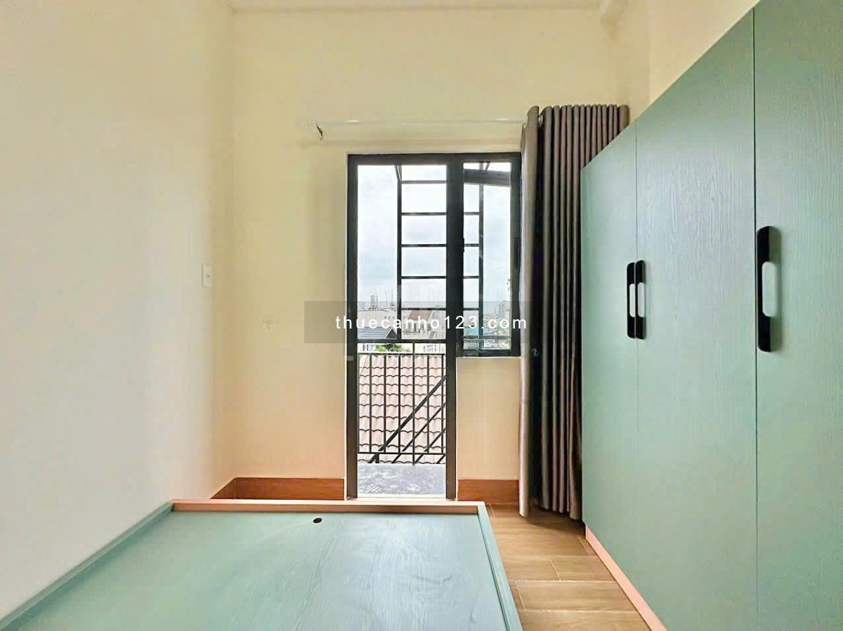 CHO THUÊ CĂN HỘ 1 PHÒNG NGỦ BAN CÔNG MÁY GIẶT RIÊNG TẠI NGUYỄN VĂN ĐẬU GẦN CHỢ BÀ CHIỂU 0354432058 - Ảnh 2