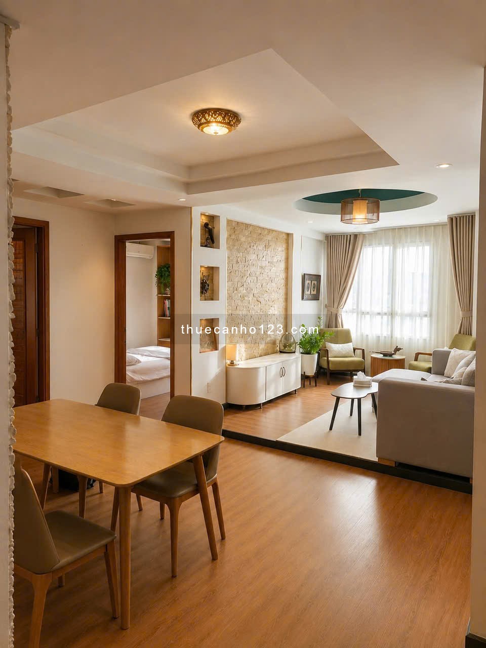 CHO THUÊ DUPLEX PENTHOUSE PHÚC THỊNH 341 CAO ĐẠT Q.5 – HỒ BƠI, SAUNA RIÊNG - Ảnh 4