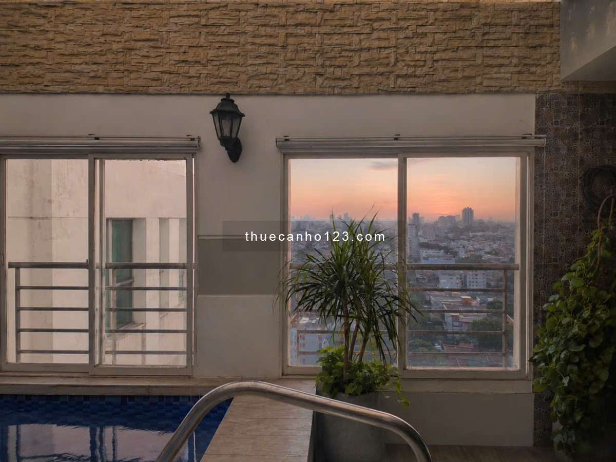 CHO THUÊ DUPLEX PENTHOUSE PHÚC THỊNH 341 CAO ĐẠT Q.5 – HỒ BƠI, SAUNA RIÊNG - Ảnh 11