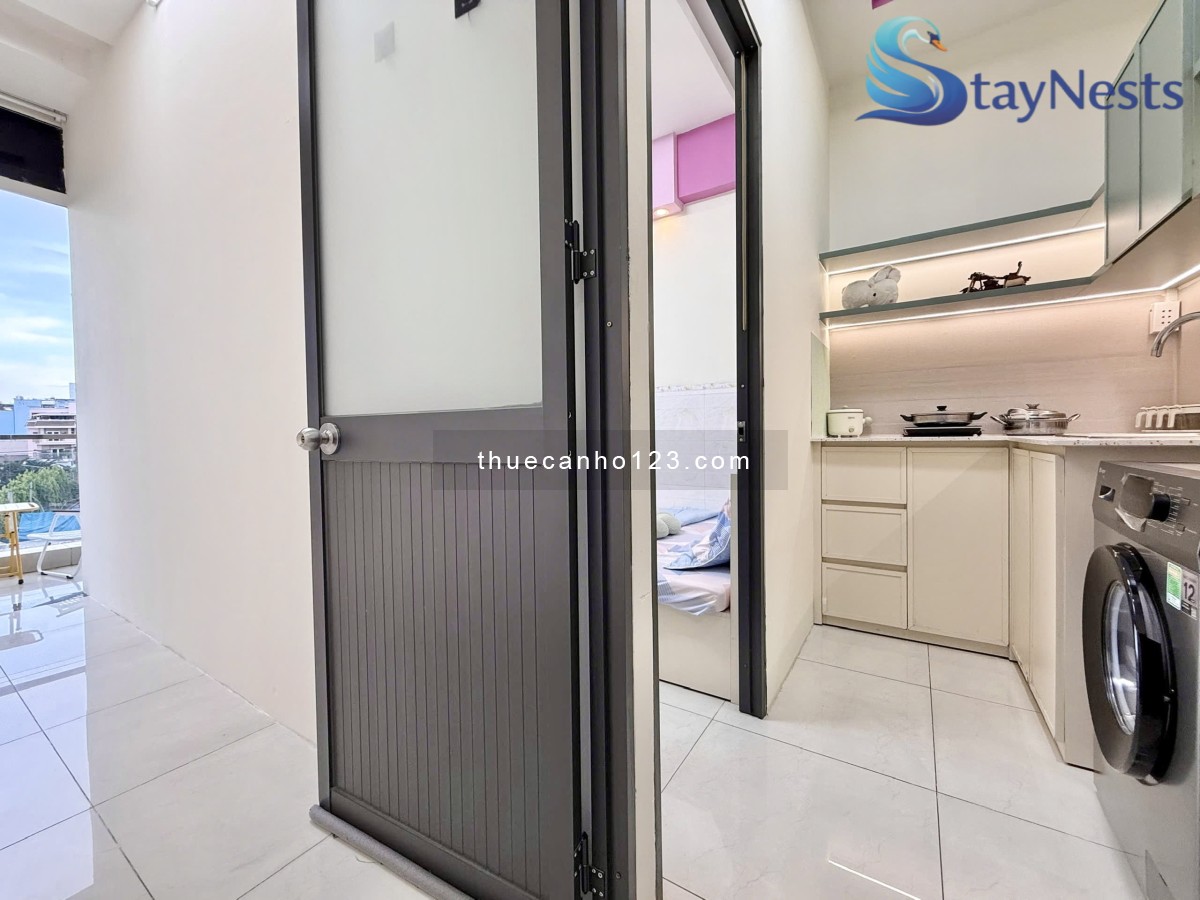 Cho thuê căn hộ dịch vụ Luỹ Bán Bích DT 50m2, 1PN, gần AEON, Đầm Sen, chỉ 8 triệu/tháng - Ảnh 5