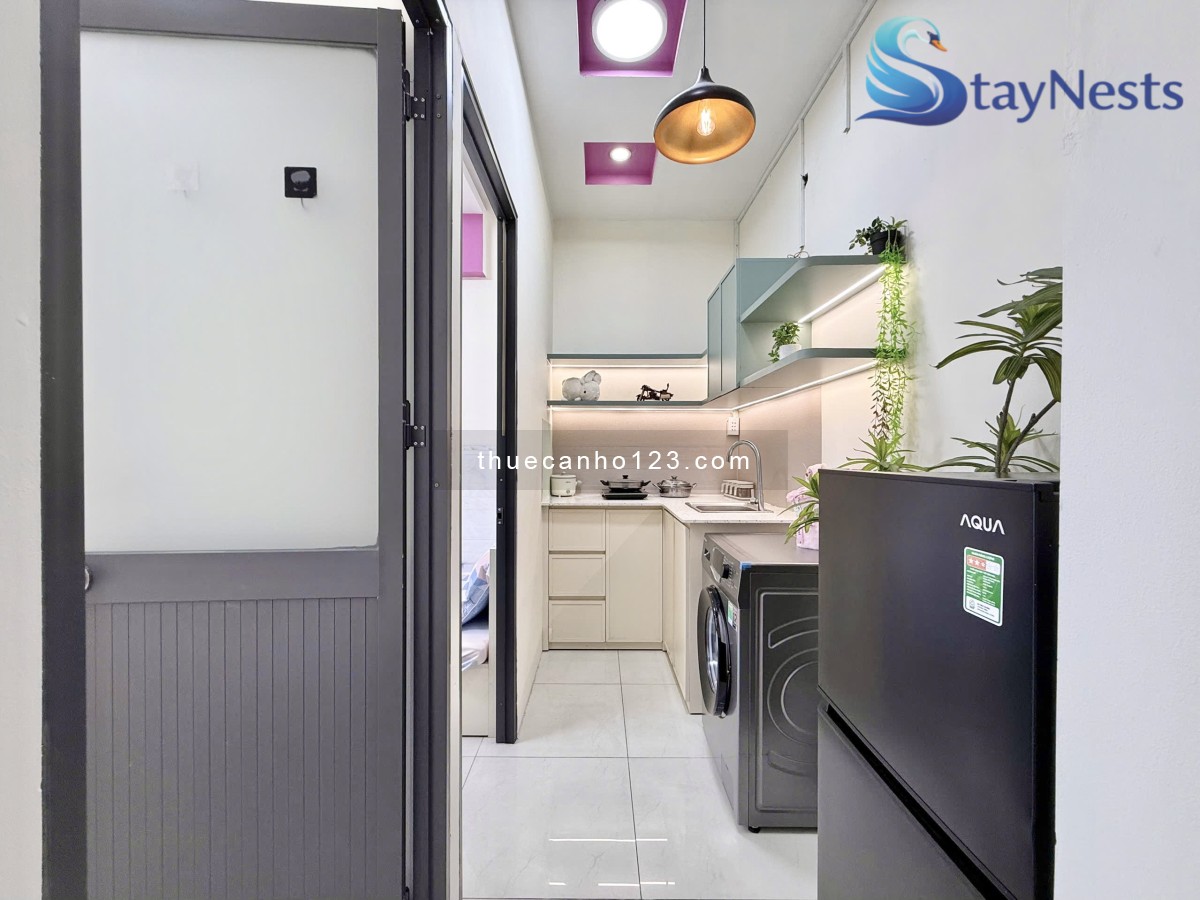 Cho thuê căn hộ dịch vụ Luỹ Bán Bích DT 50m2, 1PN, gần AEON, Đầm Sen, chỉ 8 triệu/tháng - Ảnh 9