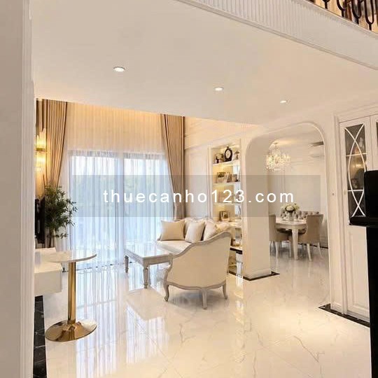 Cho thuê căn hộ Duplex Masteri Thảo Điền tháp 5, DT 130m², 3PN, NT hiện đại, giá chỉ 45 triệu/tháng - Ảnh 1