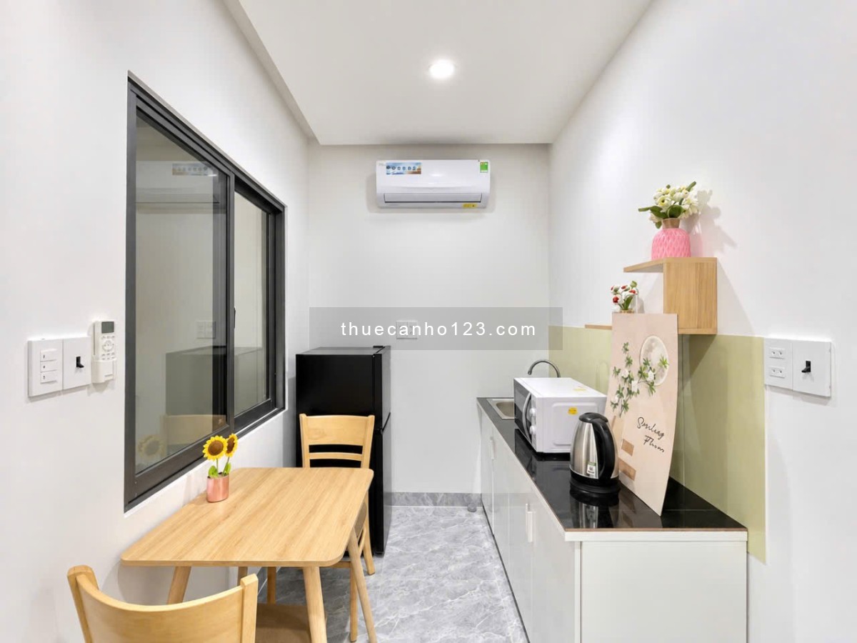 CHO THUÊ CĂN HỘ 1PN 40M² FULL NỘI THẤT, BAN CÔNG, MÁY GIẶT RIÊNG – XÔ VIẾT NGHỆ TĨNH, GIÁP QUẬN 1 - Ảnh 4