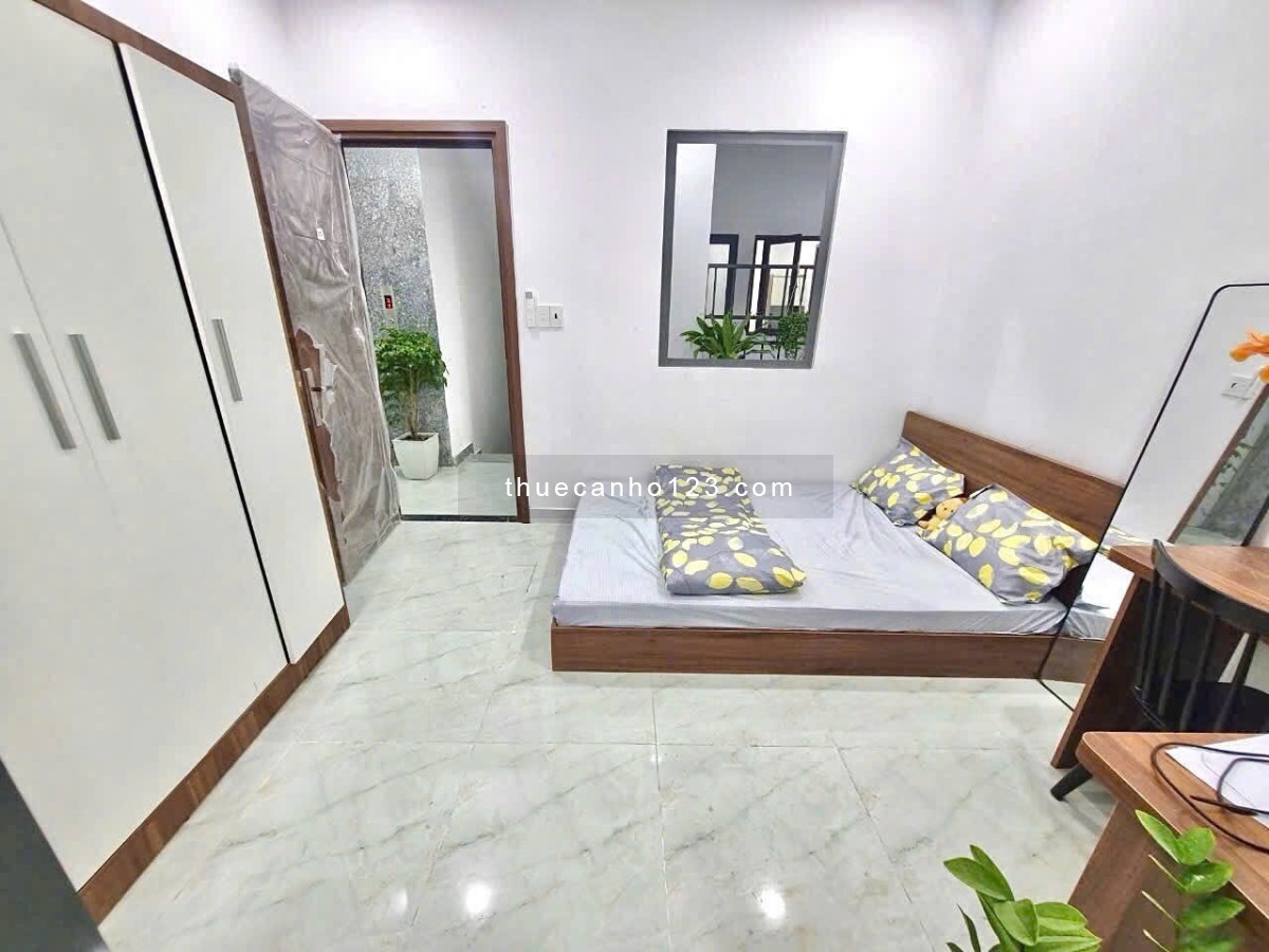 CHO THUÊ PHÒNG STUDIO PHAN BỘI CHÂU FULL NỘI THẤT, HÀNH LANG RỘNG, THANG MÁY ĐH KINH TẾ, ĐH SG - Ảnh 3