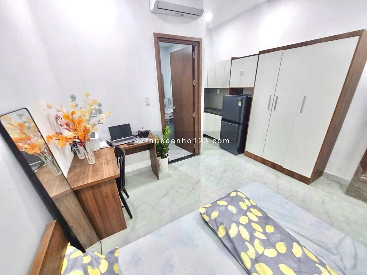 CHO THUÊ PHÒNG STUDIO PHAN BỘI CHÂU FULL NỘI THẤT, HÀNH LANG RỘNG, THANG MÁY ĐH KINH TẾ, ĐH SG - Ảnh 4