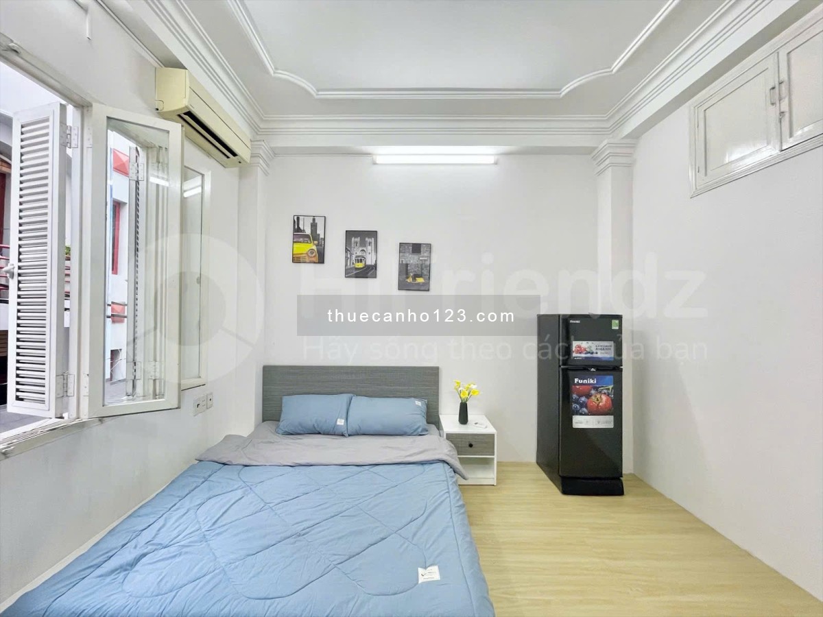 Cho thuê căn hộ 1 phòng ngủ Bình thạnh 35m2 full nội thất, gần Ngã Tư Hàng Xanh, Quận 1 - 0982174372 - Ảnh 3
