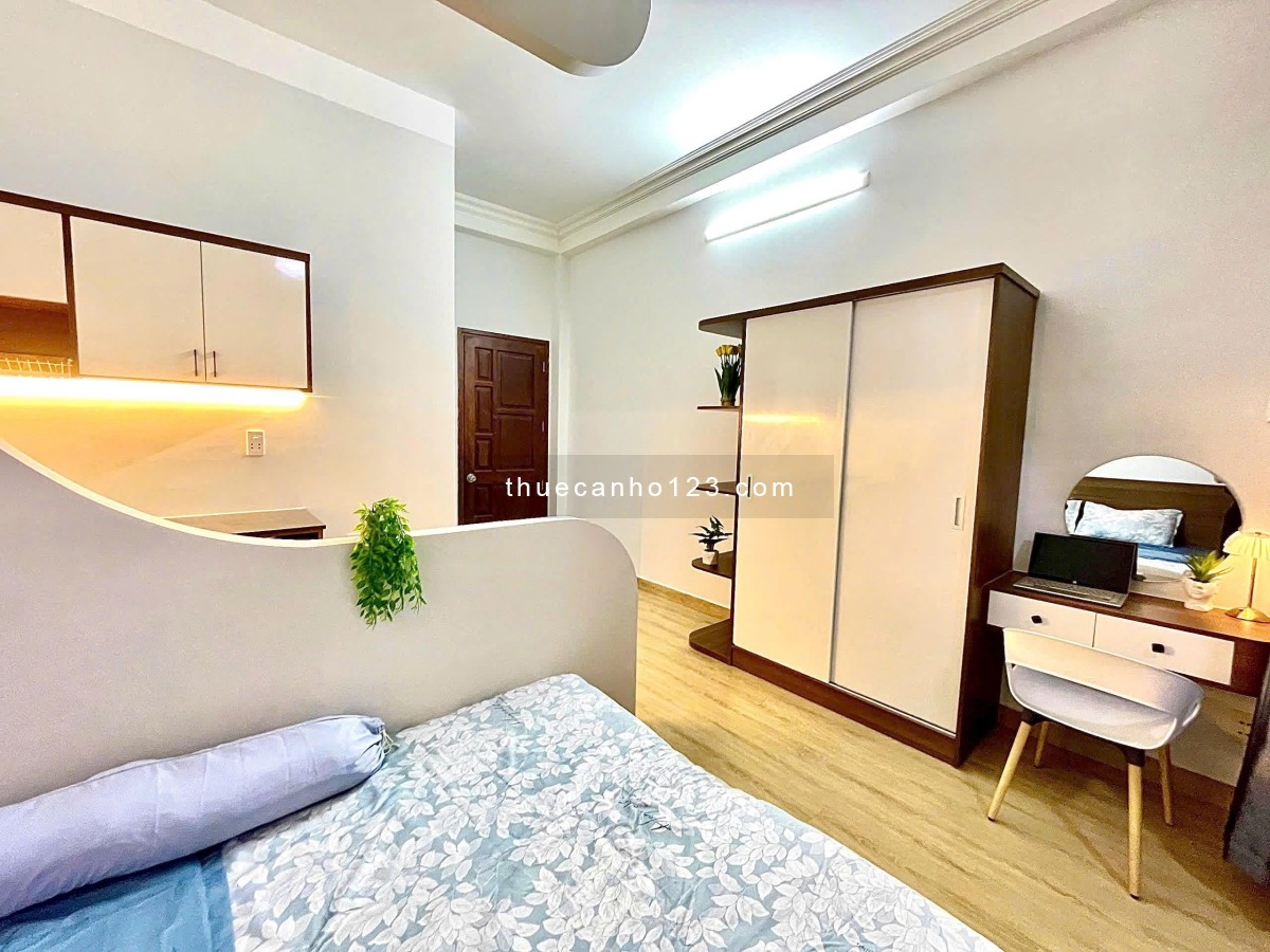 CHO THUÊ CĂN HỘ 1PN BAN CÔNG RỘNG, BẾP TÁCH RIÊNG, MÁY GIẶT RIÊNG GẦN SÂN BAY TÂN SÂN NHẤT - Ảnh 3