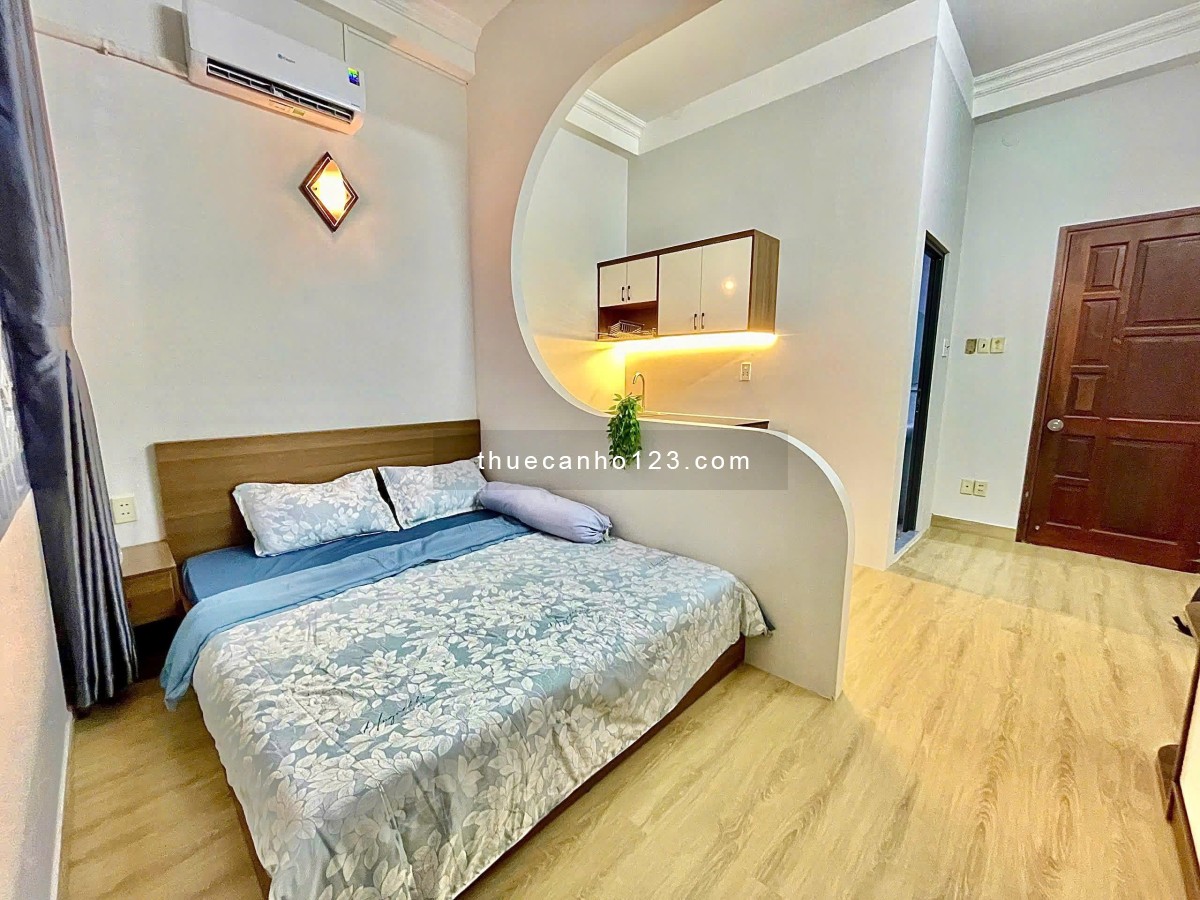 CHO THUÊ CĂN HỘ 1PN BAN CÔNG RỘNG, BẾP TÁCH RIÊNG, MÁY GIẶT RIÊNG GẦN SÂN BAY TÂN SÂN NHẤT - Ảnh 2
