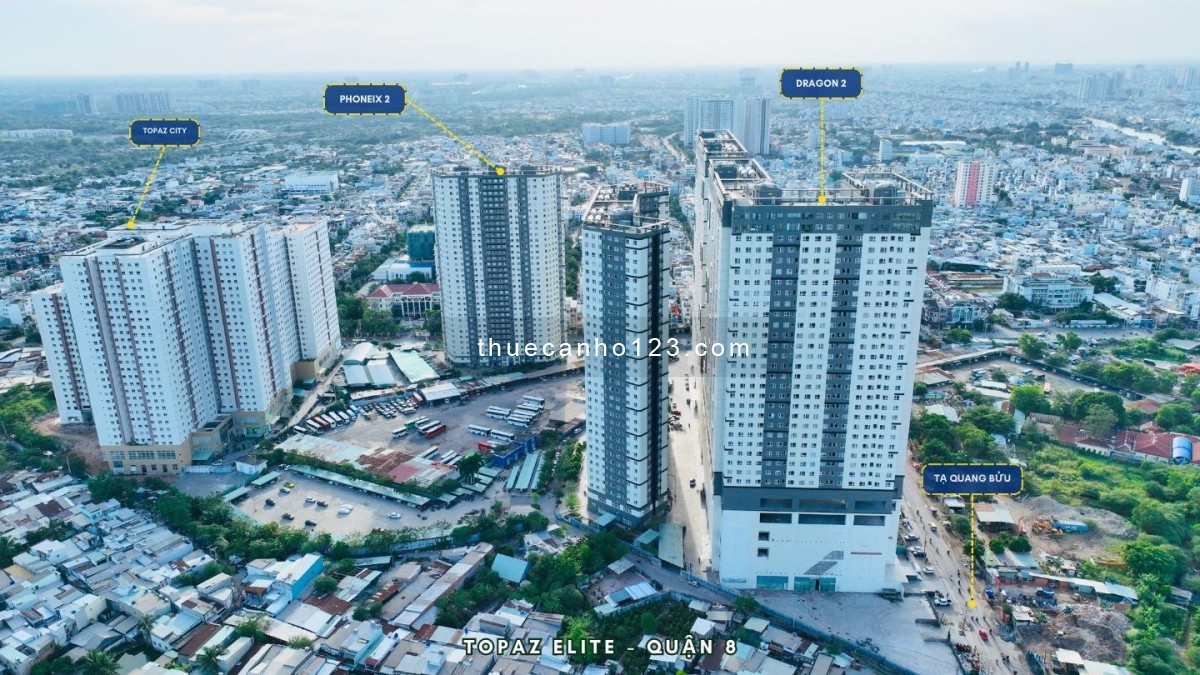 Cho thuê căn hộ Topaz Elite Q8 DT 85m², 3PN, đủ NT, vào ở ngay, chỉ 16 triệu/tháng - Ảnh 7