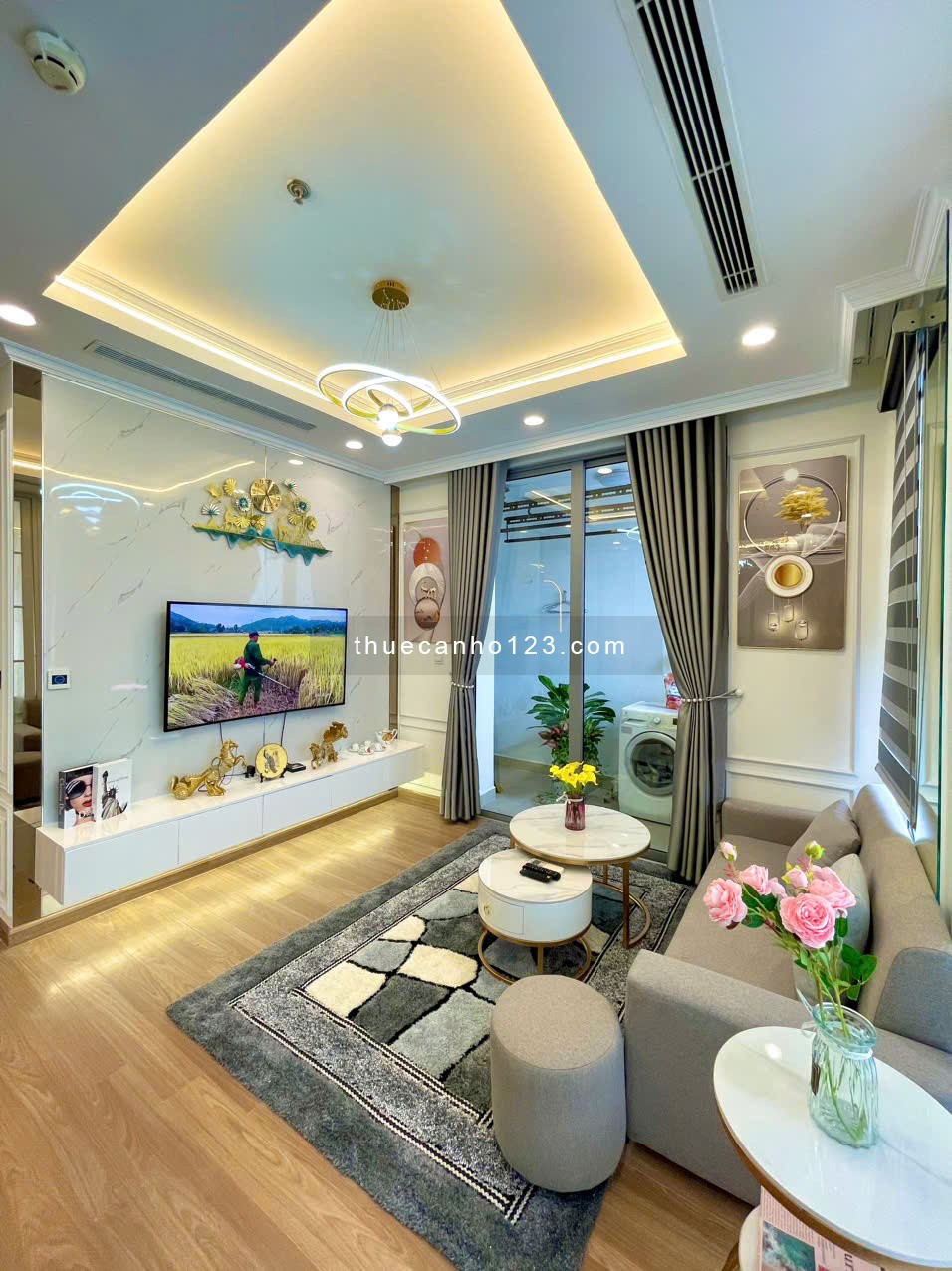 Cho thuê căn hộ tòa T6 Park Hill DT 75m², 2PN, full NT tại chung cư Times City chỉ 14 triệu/tháng - Ảnh 1