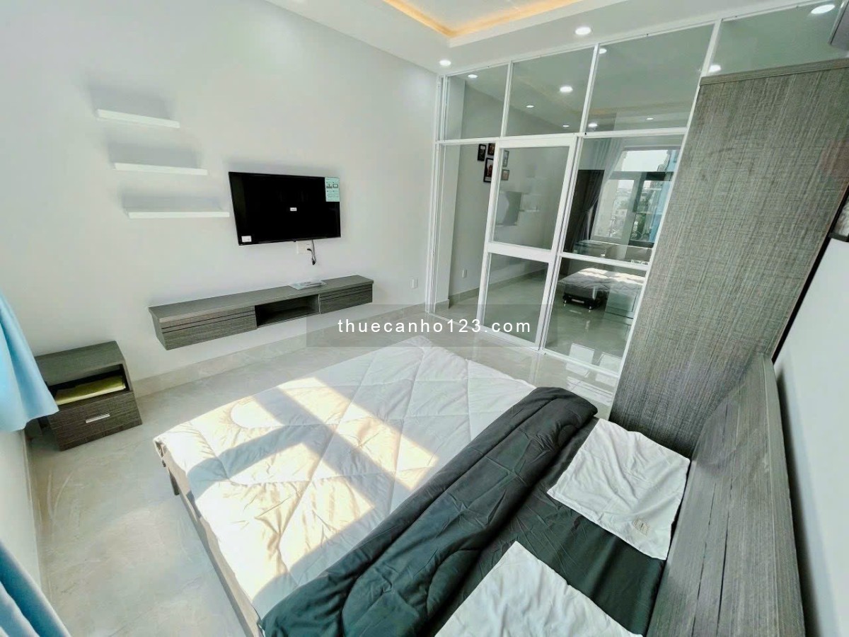Cho thuê căn hộ 1 phòng ngủ tách bếp cửa sổ thoáng máy giặt riêng Vạn Kiếp gần Chợ Bà Chiều, Quận 1 - Ảnh 4