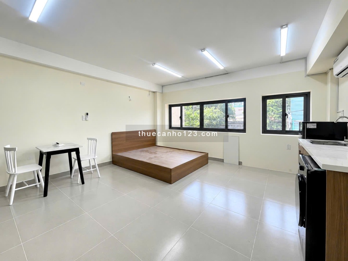 Cho thuê căn hộ cửa sổ trời - máy giặt riêng đường Nguyễn Xí Bình Thạnh gần Hàng Xanh giáp Q1 - Ảnh 5