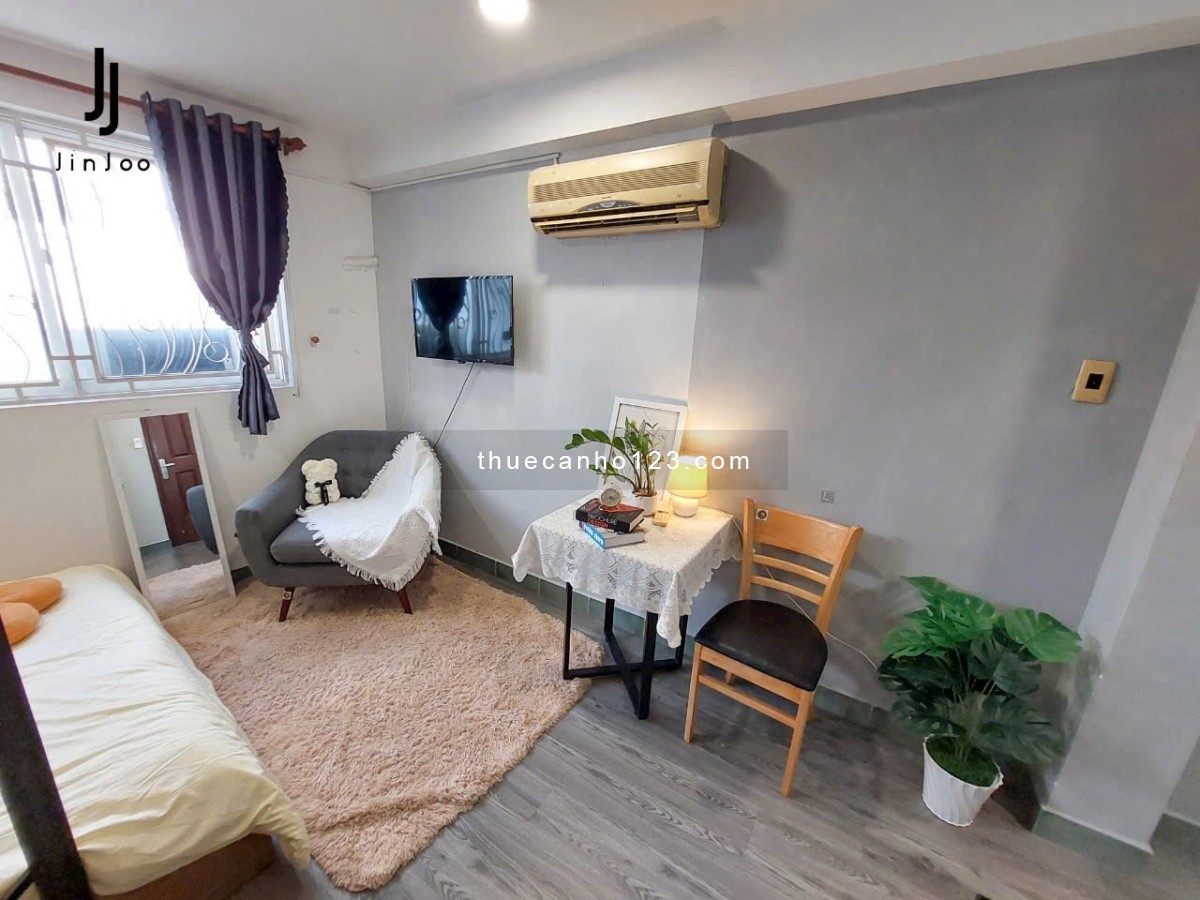 Cho thuê căn hộ dịch vụ full nội thất giặt sấy free gần Chợ Tân Định Quận 1 - Ảnh 2