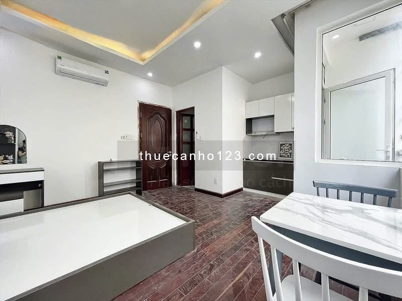 Cho thuê căn hộ ban công 38m² tại Ngô Tất Tố, Bình Thạnh gần khu Thị Nghè, sát Quận 1, Hàng Xanh - Ảnh 6