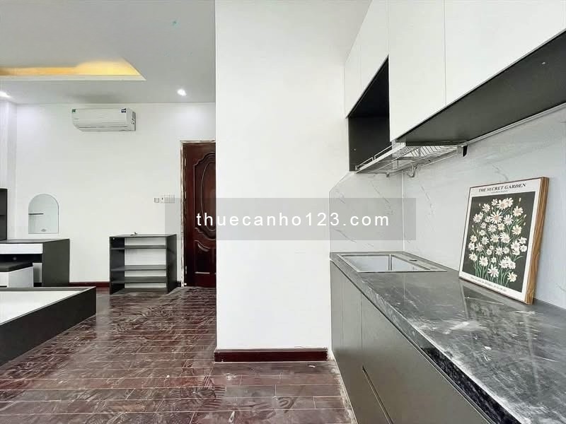 Cho thuê căn hộ ban công 38m² tại Ngô Tất Tố, Bình Thạnh gần khu Thị Nghè, sát Quận 1, Hàng Xanh - Ảnh 5