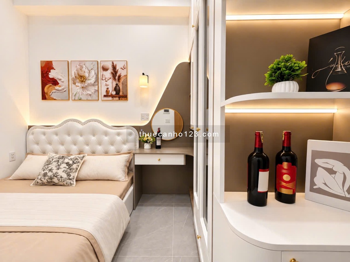 Cho thuê căn hộ Nguyễn Xí mới rộng 40m², có ban công, máy giặt riêng, gần Đại học Văn Lang, chỉ 8TR9 - Ảnh 3