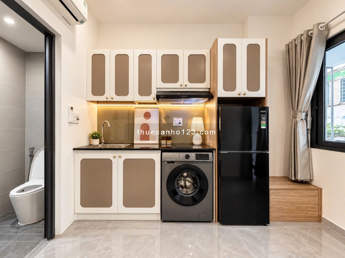 Cho thuê căn hộ Nguyễn Xí mới rộng 40m², có ban công, máy giặt riêng, gần Đại học Văn Lang, chỉ 8TR9 - Ảnh 6