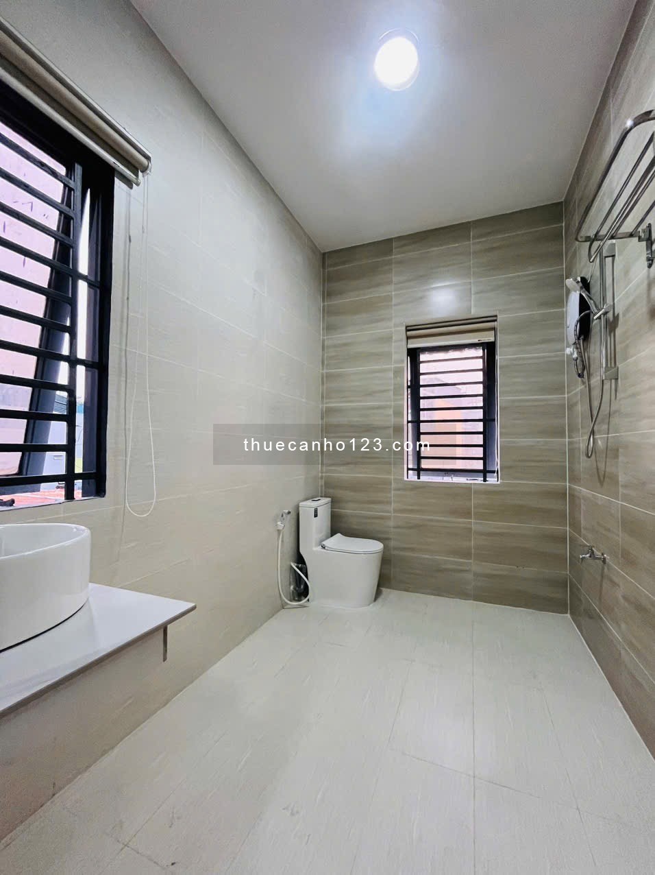 Cho thuê căn hộ 1 phòng ngủ Bình Thạnh tách bếp ban công sân trước máy giặt riêng Lê Trực Gần Q1 - Ảnh 6