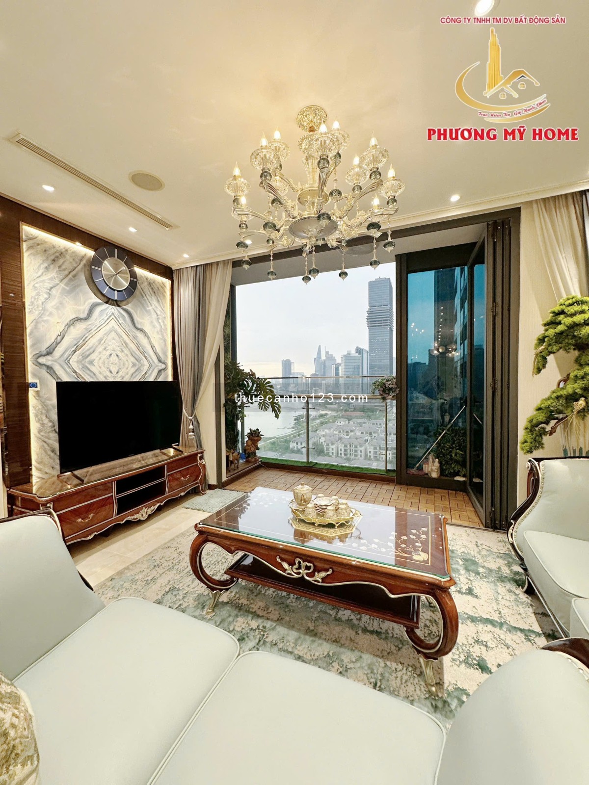 CHO THUÊ CĂN HỘ 2PN VINHOMES GOLDEN RIVER Q1 – VIEW SÔNG BITEXCO, FULL NỘI THẤT, GIÁ 45 TRIỆU - Ảnh 2