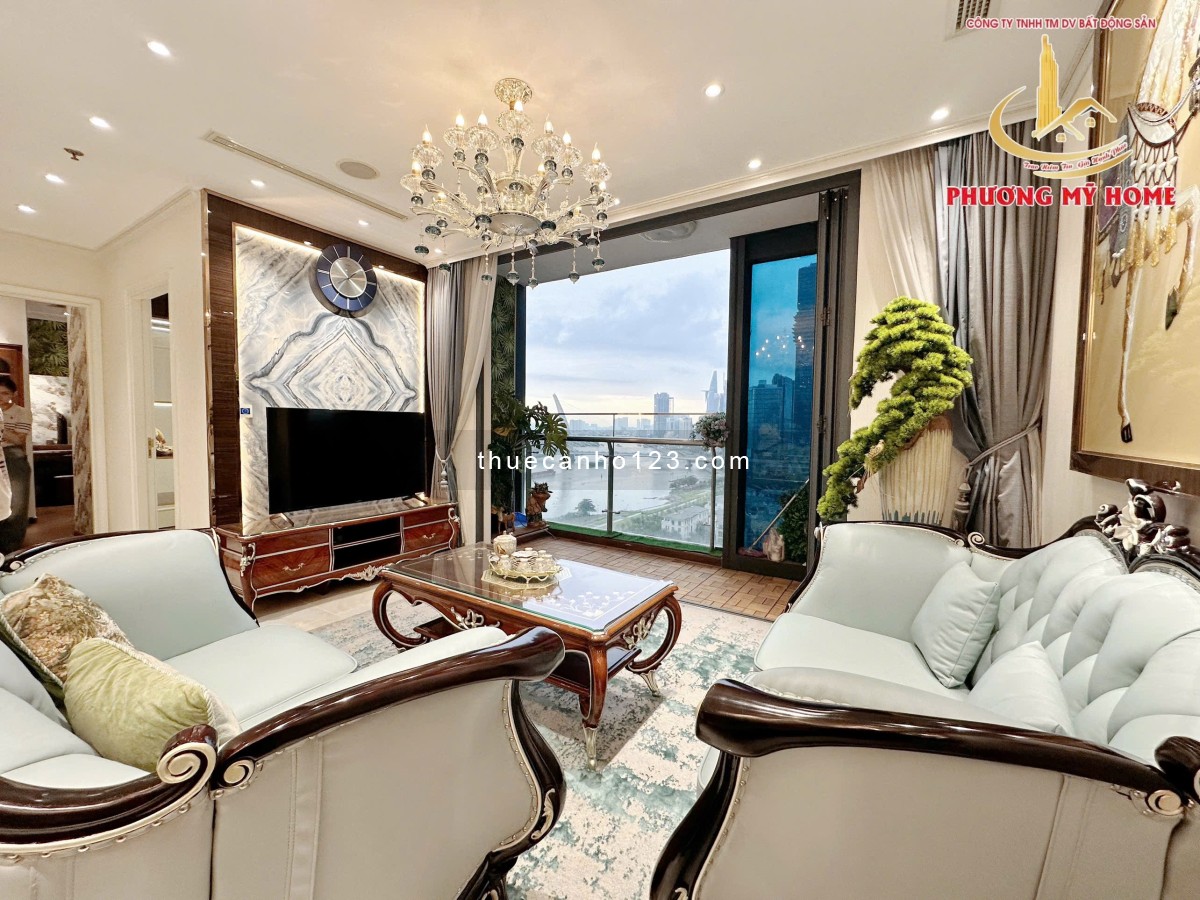 CHO THUÊ CĂN HỘ 2PN VINHOMES GOLDEN RIVER Q1 – VIEW SÔNG BITEXCO, FULL NỘI THẤT, GIÁ 45 TRIỆU - Ảnh 6