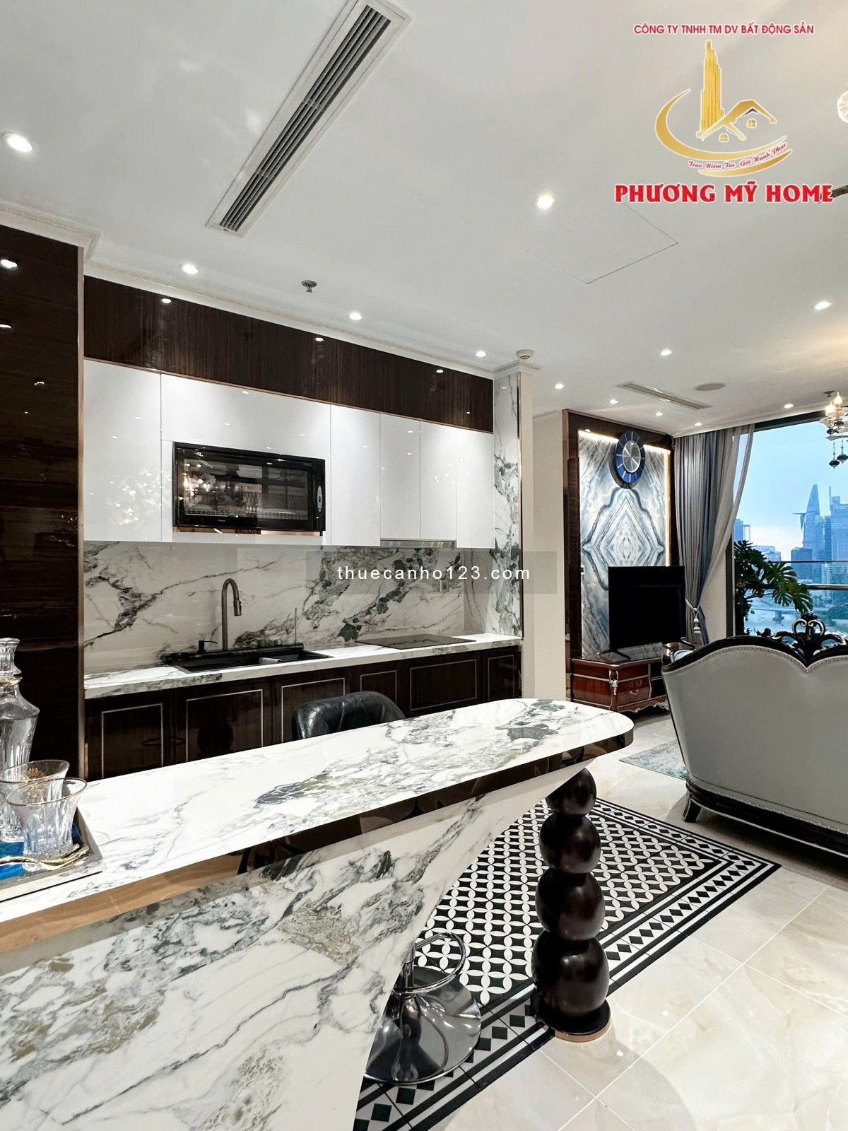 CHO THUÊ CĂN HỘ 2PN VINHOMES GOLDEN RIVER Q1 – VIEW SÔNG BITEXCO, FULL NỘI THẤT, GIÁ 45 TRIỆU - Ảnh 12