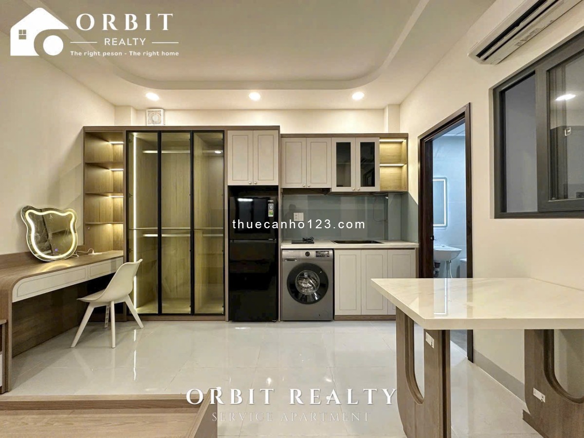 Cho thuê căn hộ mới full nội thất - máy giặt riêng - gần ngã tư hàng xanh - Điện Biên Phủ - Bình - Ảnh 1